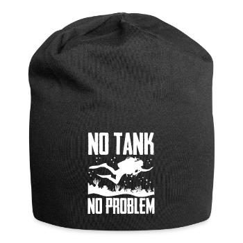 Kein Tank Kein Problem - Jersey-Beanie - Schwarz - Vorne
