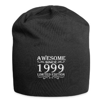 1999 - Jahrgang 1999 - Fantastisch seit 1999 - Jersey-Beanie - Schwarz - Vorne
