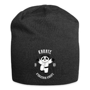 Karate Japanische Kampfkünste Kämpfen MMA - Jersey-Beanie - Anthrazit - Vorne