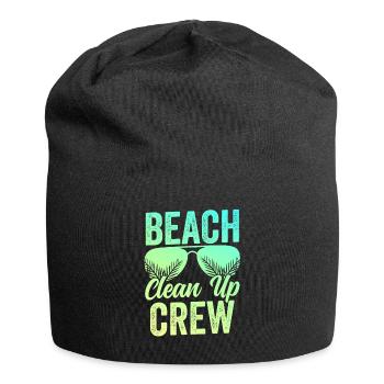 Beach Clean Up Team Beach Cleaning Beach - Jersey Beanie - black - Front
