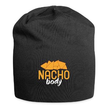 Nacho Lover Nacho Gift Mexican Food - Jersey Beanie - black - Front