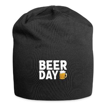 Beer Drinker Beer Gifts - Jersey Beanie - black - Front