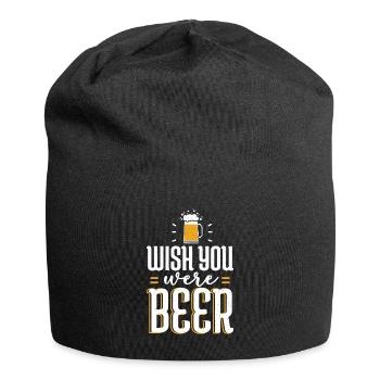 Beer Drinker Beer Gifts - Jersey Beanie - black - Front