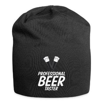 Beer Drinker Beer Gifts - Jersey Beanie - black - Front