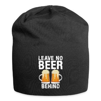 Beer Drinker Beer Gifts - Jersey Beanie - black - Front