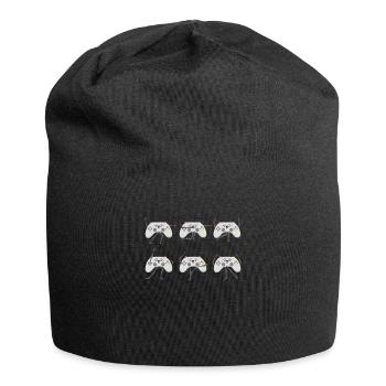 Contrôleur de yoga Namaste Méditation Entraînement Yogi - Bonnet en jersey - noir - Devant