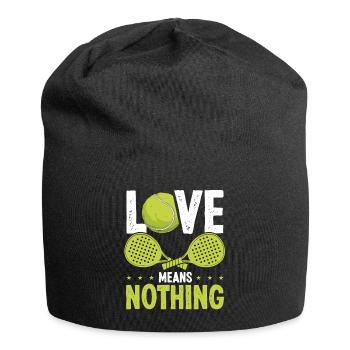 Paddle Tennis Love ne veut rien dire Paddle Player - Bonnet en jersey - noir - Devant