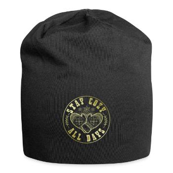 Winter Saying Cold - Jersey Beanie - black - Front