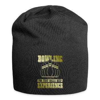 Bowling Experimen - Jersey-Beanie - Schwarz - Vorne
