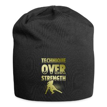 Wrestling ringen - Jersey-Beanie - Schwarz - Vorne