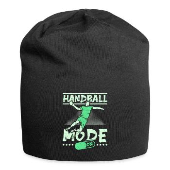 Handball mode on - Jersey-Beanie - Schwarz - Vorne