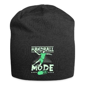 Handball mode on - Jersey Beanie - charcoal grey - Front