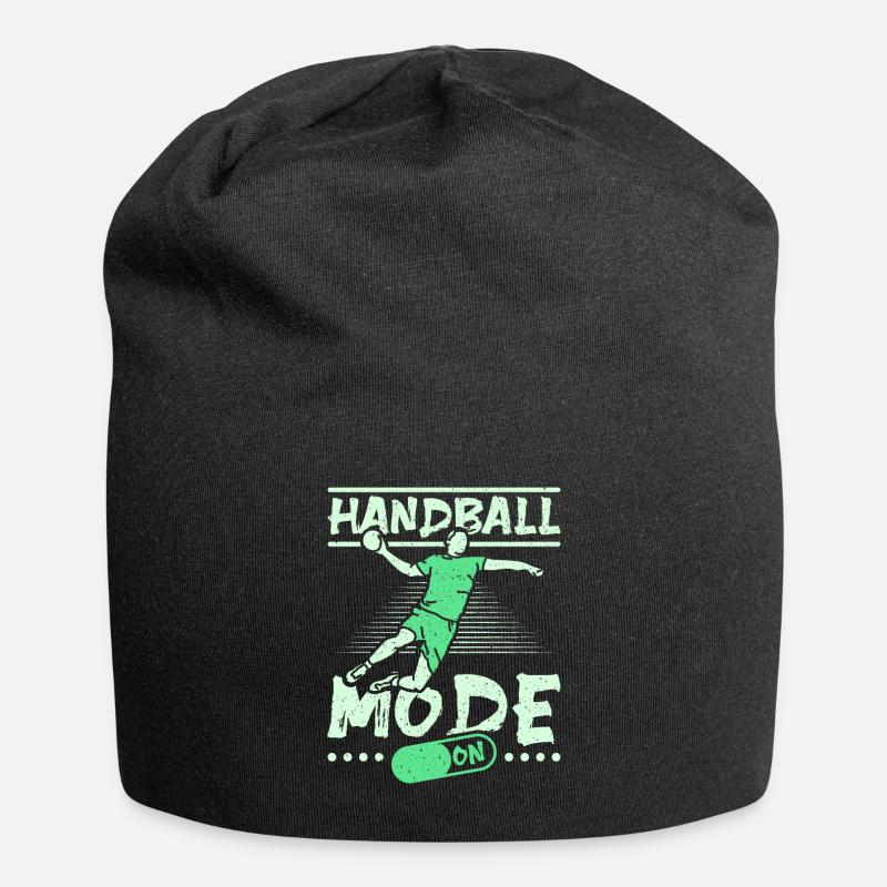 Handball mode on - Jersey-Beanie - Schwarz