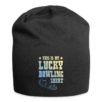 Chemise de bowling - Bonnet en jersey - noir - Devant