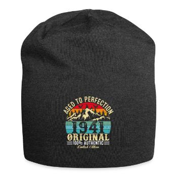 Aged to perfection 1941 original - Jersey Beanie - charcoal grey - Front