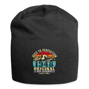Aged to perfection 1948 original - Jersey Beanie - black - Front