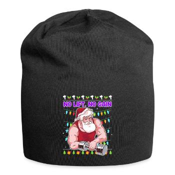No Lift no Gain Bodybuilder - Bonnet en jersey - noir - Devant