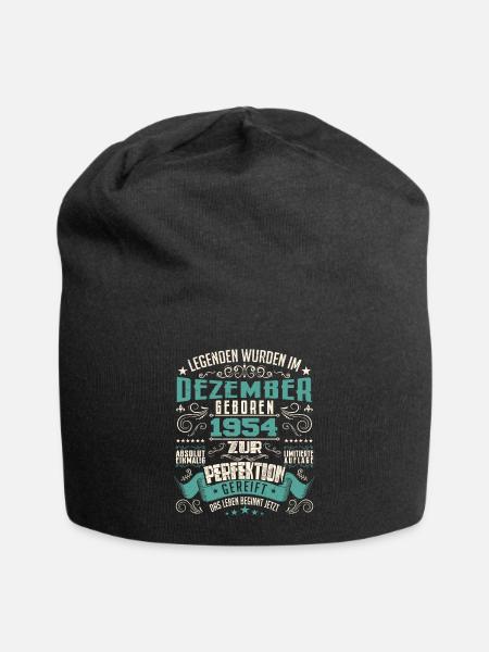 Legenden werden geboren im Dezember 1954 - Bonnet en jersey - noir