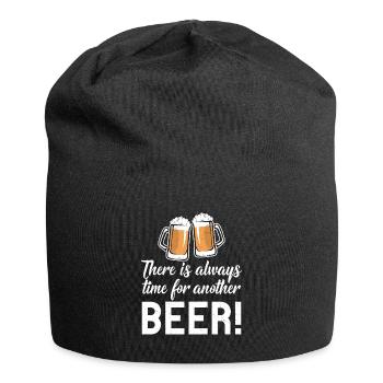 Beer Drinker Beer Gifts - Jersey Beanie - black - Front