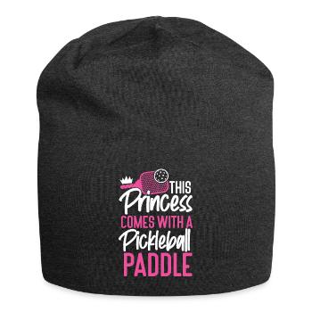Pickleball Girl Ladies Cute This - Bonnet en jersey - charbon - Devant