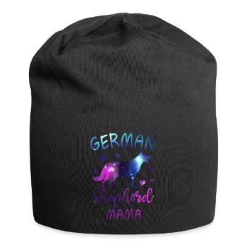 German Shepherd Mama Dog Lovers - Jersey Beanie - black - Front