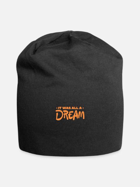 Hip-hop - Bonnet en jersey - noir
