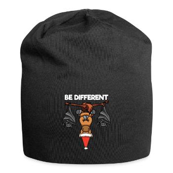 Be Different Pony Fledermaus Weihnachtsmann - Jersey-Beanie - Schwarz - Vorne