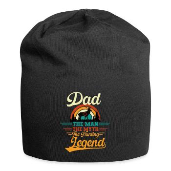 Dad the man the myth the hunting legend - Bonnet en jersey - noir - Devant