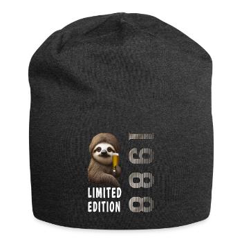 35. Geburtstag 1988 geboren - Jersey-Beanie - Anthrazit - Vorne