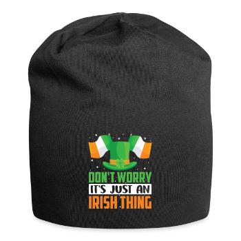 Don't worry that's just an Irish quirk Irish - Jersey Beanie - black - Front