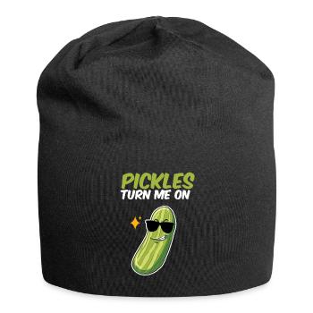 Pickles Turn Me On - Jersey Beanie - black - Front