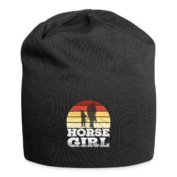 Horse Girl Western Holder Cheval Cheval - Bonnet en jersey - noir - Devant