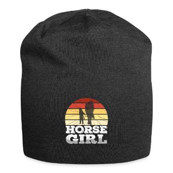 Horse Girl Western Holder Cheval Cheval - Bonnet en jersey - charbon - Devant