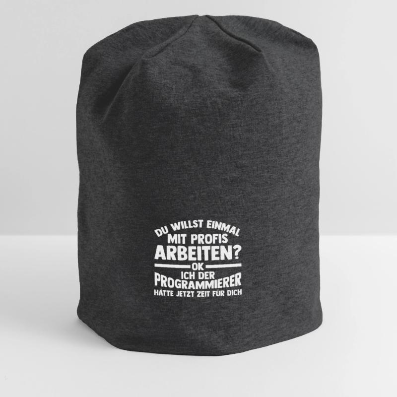 Programmieren Entwickler Coder Programmierer Jersey-Beanie