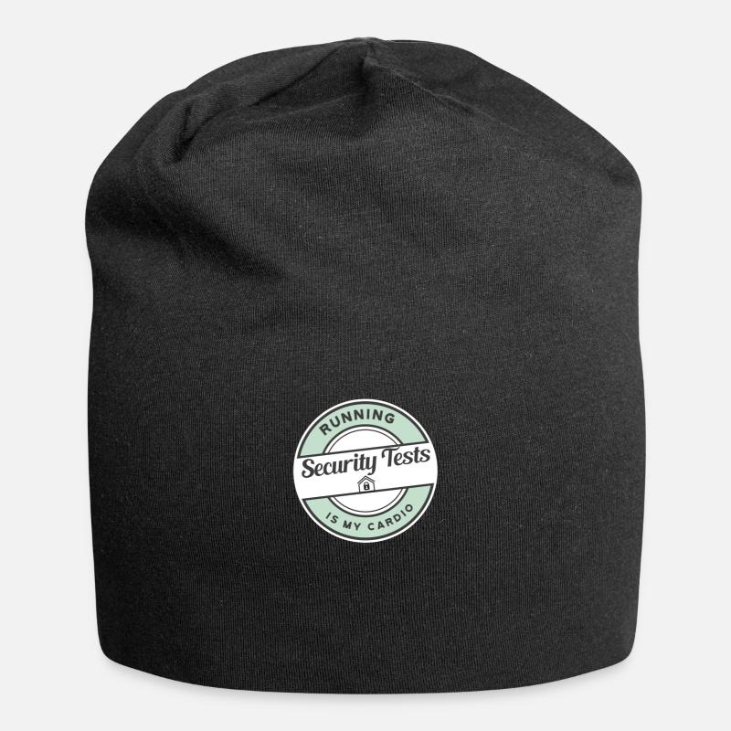 Cybersécurité - Informaticien de sécurité informatique - Bonnet en jersey - noir