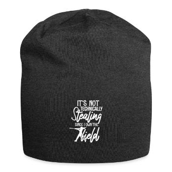 Joueur de softball Baseball Sport Pitcher Cadeau - Bonnet en jersey - charbon - Devant