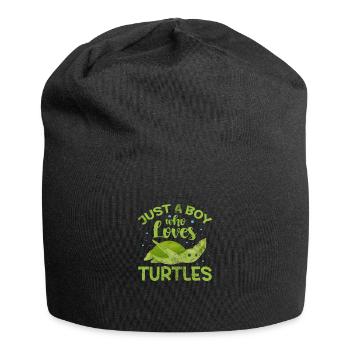 Turtle - Jersey Beanie - black - Front