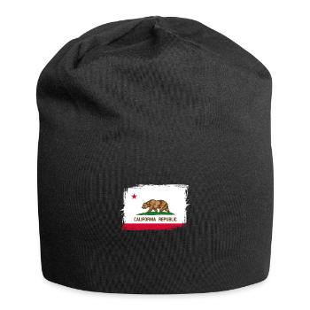 Californie - Bonnet en jersey - noir - Devant