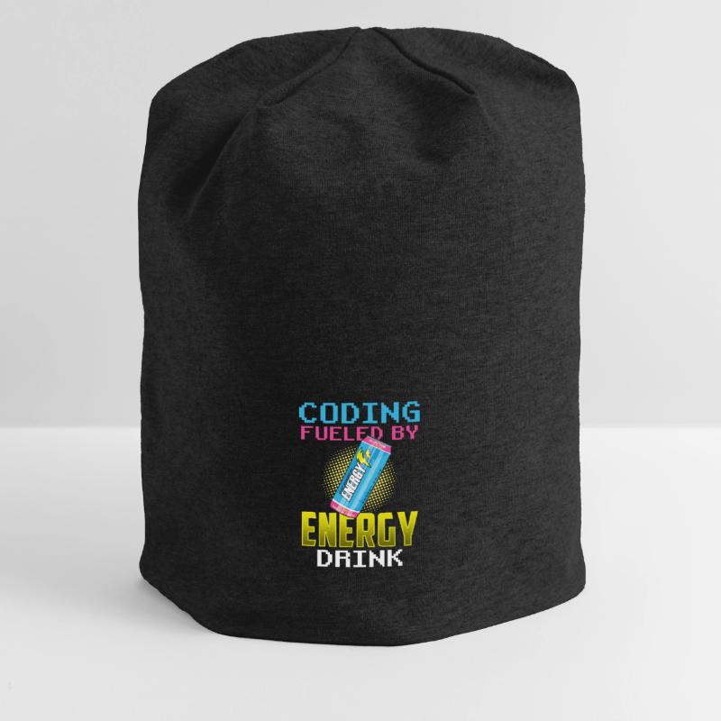 Programmation avec le code de codage Energydrinks Coder Bonnet en jersey