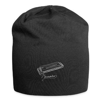 Harmonica Online Art - Harmonica - Jersey Beanie - black - Front
