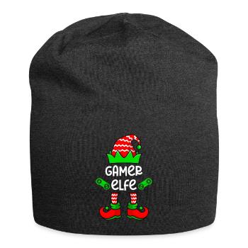 Gamer Elfe Gaming Gaming Players - Jersey Beanie - charcoal grey - Front