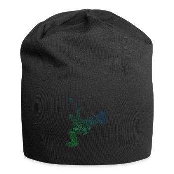Femmes Hommes Bboy Hip Hop Breakdance Bgirl - Bonnet en jersey - noir - Devant
