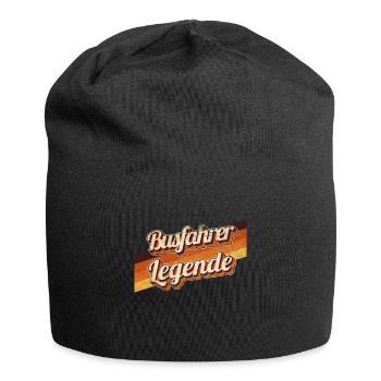 Bus-Fahrer Geburtstag als Legende geboren - Jersey-Beanie - Schwarz - Vorne