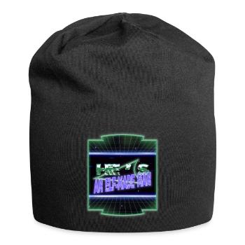 Beach Bedroom Jokes Couples Dinosaur Fan - Jersey Beanie - black - Front