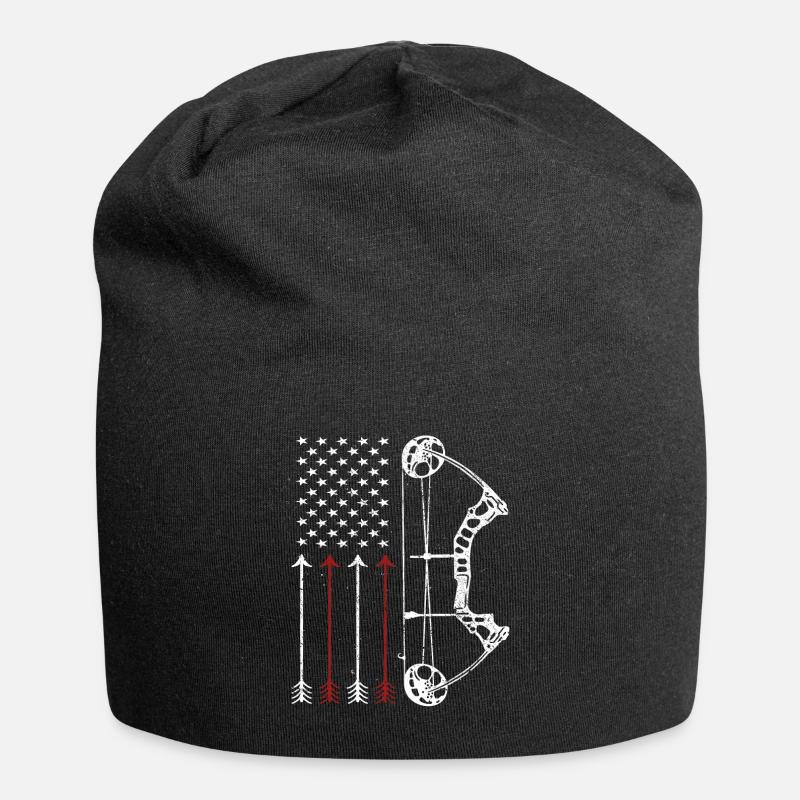 Archer de tir à l’arc - Bonnet en jersey - noir