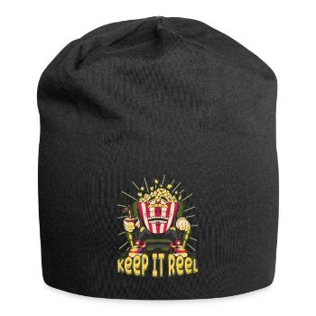 Cinéma Cinéma Film Popcorn Films - Bonnet en jersey - noir - Devant