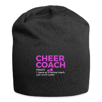 Cheerleader Cheerleading - Jersey-Beanie - Schwarz - Vorne
