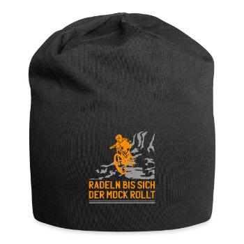 Mountainbiker Mountain Bikes BMX MTB Mountainbike - Jersey-Beanie - Schwarz - Vorne