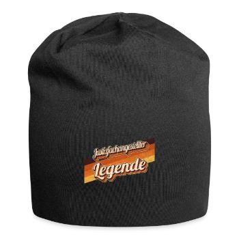 Vintage Geburtstag Legende geboren - Jersey-Beanie - Schwarz - Vorne