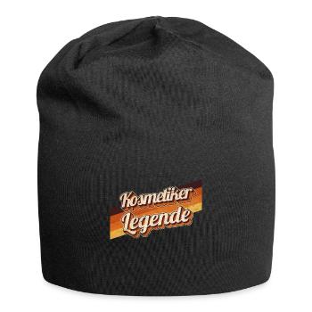 Maskenbildner Geburtstag als Legende geboren - Jersey-Beanie - Schwarz - Vorne